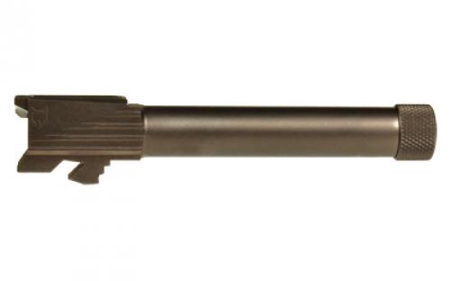 Lone Wolf Distributors Dusk19 Barrel, 9MM, 4.6" Threaded Barrel, 1/2X28 Thread Pitch, For 3rd and 4th Generation Glock 19, PVD Finish, Bronze LWD-Dk-19TH-ORB