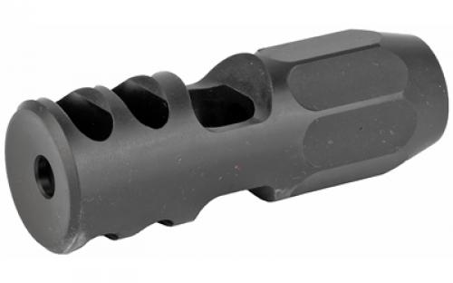 Lancer Brake, Tunable Brake/Compensator, Black Nitrided Steel, 1/2 X 28 TPI, 556NATO LNC-223-BK
