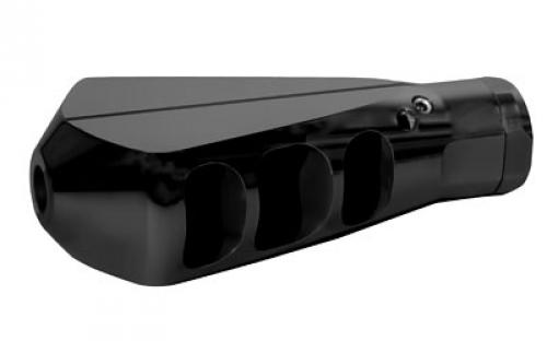 Lancer Brake, Tunable Brake/Compensator, Black Nitrided Steel, 5/8 x 24 TPI, 308 Win LVB-308-BK