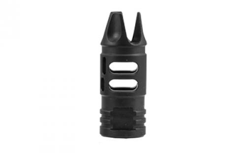 Mission First Tactical 3 Prong Ported Muzzle Brake, 223REM/556NATO, Fits AR-15, Crush Washer Included E2ARMD1
