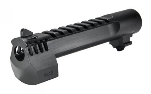 Magnum Research Barrel, .50 Action Express, 6", Picatinny Accessory Rail, With Muzzle Brake, Fits Desert Eagle MK XIX 50AE, Black BAR506IMB