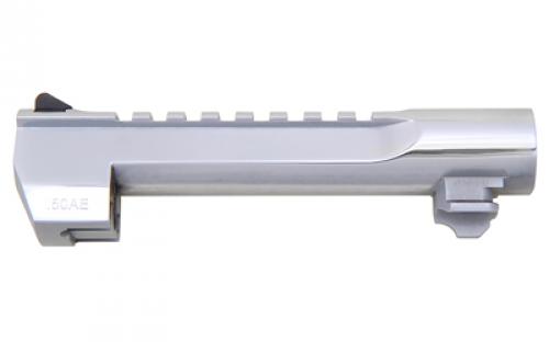 Magnum Research Barrel, .50 Action Express, 6, Picatinny Accessory Rail, Fits Desert Eagle MK XIX 50AE, Polished Chrome Finish, Silver BAR506PC