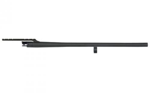 Mossberg Barrel, 12 Gauge, 24 Rifled, Rem 870, Parkerized, Integrated Scope Base 91356