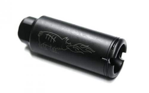 Noveske KX5 Flash Suppressor, 556NATO, 1/2X28, Fits AR Rifles, Black Finish 5000519