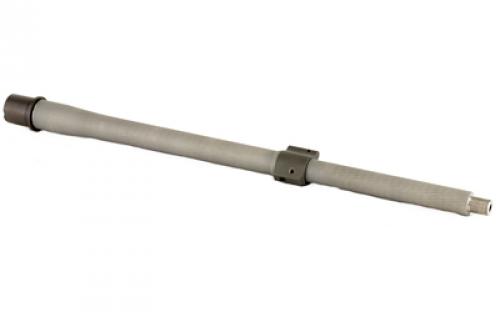 Noveske Recon Barrel, 223 Rem/556NATO, 16" Stainless Steel Barrel, 1:7 Twist with Polygonal Rifling, Mid-length Gas System, Pinned Gas Block and Gas Tube 07000055