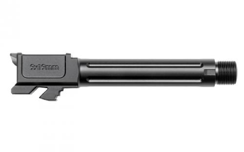 Noveske Barrel, Threaded 1/2x28, 9MM, Black, For Glock 19 All Generations 07000456