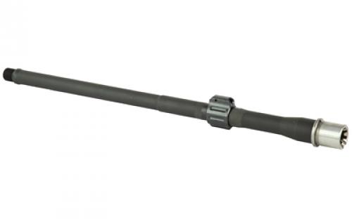 Odin Works Barrel, Fits AR15, 300 Blackout, 16.1", Pistol Length Gas System, Threaded 5/8-24, Medium Profile, Nitride Finish, Includes Adjustable Gas Block, Black B-300-16-P-TG-BLK