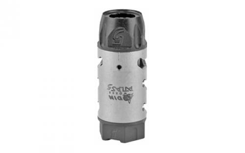 Odin Works Atlas 5, Muzzle Brake, 223REM/556NATO, 1/2-28 Threaded, Stainless Steel MB-ATLAS-5