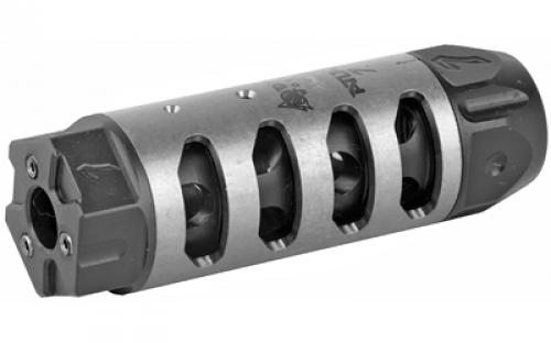 Odin Works Atlas 7, Muzzle Brake, For .30 Cal or 7.62MM Calibers, 5/8-24 Threaded, Stainless Steel MB-ATLAS-7