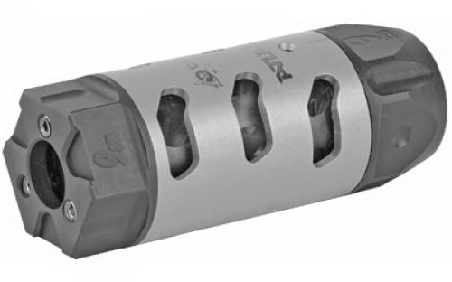 Odin Works Atlas 9, Muzzle Brake, 9MM, 1/2-28 Threaded, Stainless Steel MB-ATLAS-9-28