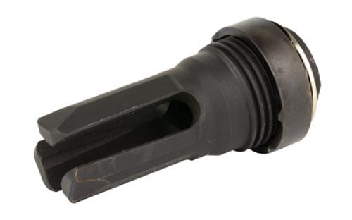 Odin Works Flash Hider Suppressor Mount, Fits Odin Works Suppressors, 7.62/308, 5/8x24, Nitride Finish, Black SUP-OSM-FH-7