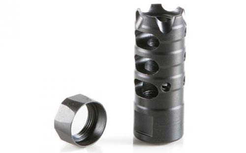Patriot Ordnance Factory Patriot Ordnance Factory, 223 Triple Port Muzzle Brake, 1/2 x 28 RH, Black Finish 308