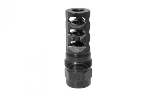 Primary Weapons Systems Mount, Fits 1/2X28, Anodized Finish, Black 1Q0048