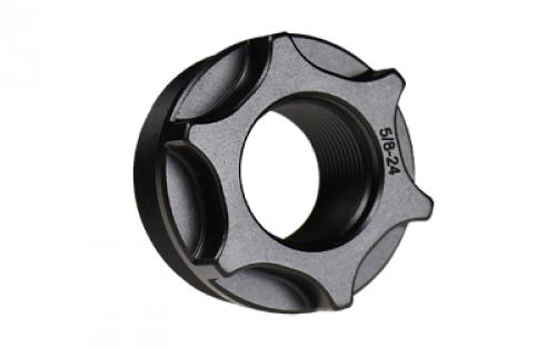 Primary Weapons Systems Mount, Fits 5/8X24, Anodized Finish, Black 1Q0049