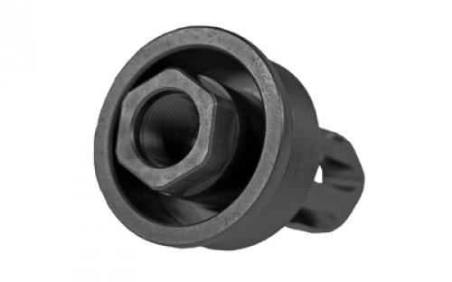 Primary Weapons Systems Flash Suppressing Compensator, MOD 2, 762x39, 14x1 LH Thread, Fits AK47, Black 3G2FSC14F-1F