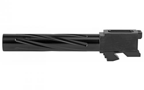 Rival Arms Match Grade Drop-In Barrel, V1, For Gen 3/4 Glock 17, 9MM, 1:10" Twist, Black Physical Vapor Deposition (PVD) Finish RA-RA20G101A
