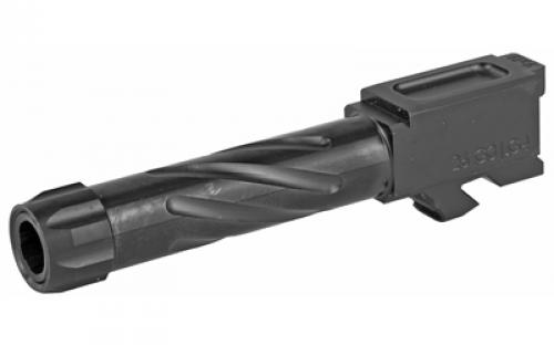 Rival Arms Match Grade Drop-In Threaded Barrel, V1, For Glock 26 Gen3/Gen4, 9MM, 1:10 Twist, Threaded 1/2x24, Black Physical Vapor Deposition (PVD) Finish RA-RA20G602A