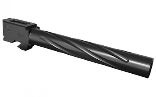 Rival Arms Match Grade Drop-In Barrel, V1, For Glock 34 Gen3/Gen4, 9MM, 1:10 Twist, Black Physical Vapor Deposition (PVD) Finish RA-RA20G701A