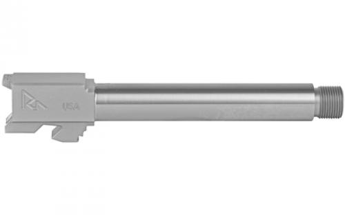 Rival Arms Match Grade Drop-In Threaded Barrel, V2, For Gen 3/4 Glock 17, 9MM, 1:10 Twist, Threaded 1/2x24, Stainless Physical Vapor Deposition (PVD) Finish RA-RA22G102D