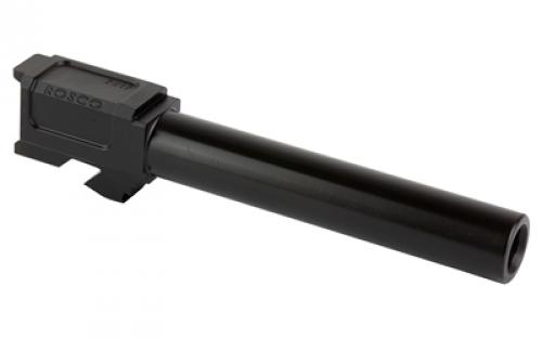 Rosco Manufacturing Bloodline, 9MM, 4.49 416R Stainless Steel Barrel, 1:10, Melonite Finish, Nitride Black, Fits Glock 17 BL-G17-9MM-M-STD
