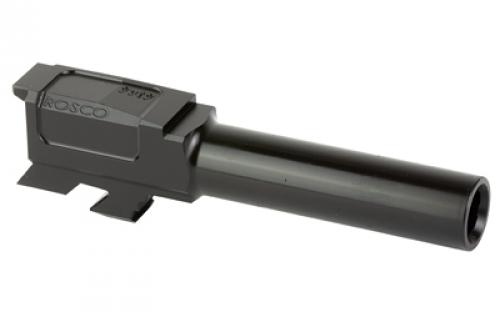 Rosco Manufacturing Bloodline, 9MM, 3.4" 416R Stainless Steel Barrel, 1:10, Melonite Finish, Nitride Black, Fits Glock 43X BL-G43-9MM-M-STD