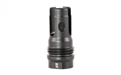 Rugged Suppressors R3 Flash Mitigation System, Flash Hider, 3/4x24 Thread Pitch, 7.62mm, Matte Finish, Black FH006