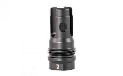Rugged Suppressors R3 Flash Mitigation System, Flash Hider, 9/16x24 LH, Thread Pitch, 7.62mm, Matte Finish, Black FH014