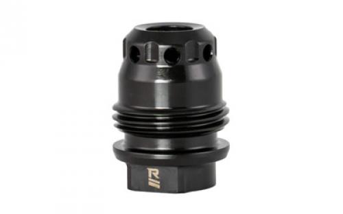 Rugged Suppressors M2 Muzzle Brake, 1/2X28 Thread Pitch, 1.5oz, 1.3 Length, Anodized Finish, Black MB014