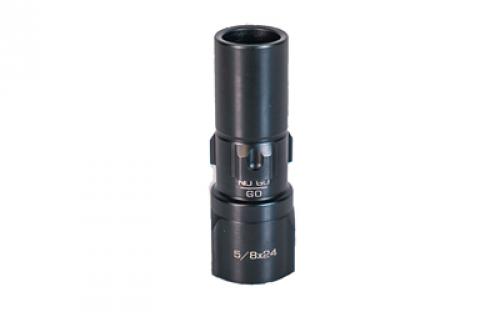 Rugged Suppressors .45ACP 3 Lug Adapter, 9/16x24 Thread Pitch to .45 ACP 3 Lug, Matte Finish, Black OA009