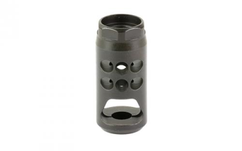Ruger Hybrid Muzzle Brake, .35 Caliber, 1/2-28 Thread Pattern, Matte Finish, Black 90698