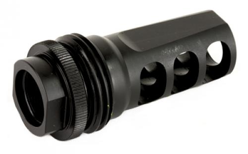 SilencerCo Hybrid ASR Muzzle Brake, 5/8x32,.46 Diameter (Rock River Socom) AC1557