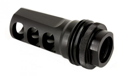 SilencerCo Hybrid ASR Muzzle Brake, 5/8x32,.46 Diameter (Rock River Socom) AC1557
