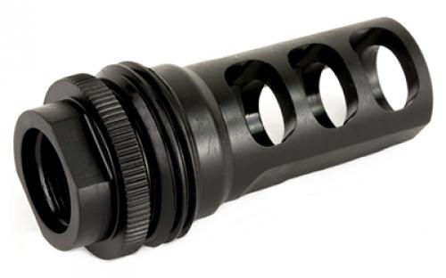 SilencerCo Hybrid ASR Muzzle Brake, MB Mount, 5/8X24, .46 Diameter AC1733