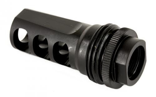 SilencerCo Hybrid ASR Muzzle Brake, MB Mount, 5/8X24, .46 Diameter AC1733