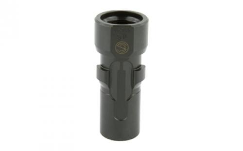 SilencerCo 3-Lug Muzzle Device, 45 ACP, .578x28, Black Finish AC2605