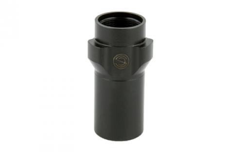 SilencerCo 3-Lug Muzzle Device, 1/2 x 36, Fits ASR Mounts, 9MM AC2607
