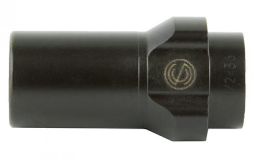 SilencerCo 3-Lug Muzzle Device, 1/2 x 36, Fits ASR Mounts, 9MM AC2607