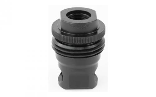 SilencerCo Single Port ASR Muzzle Brake, 1/2 x 28 RH, Fits ASR Mounts, 9MM AC2628