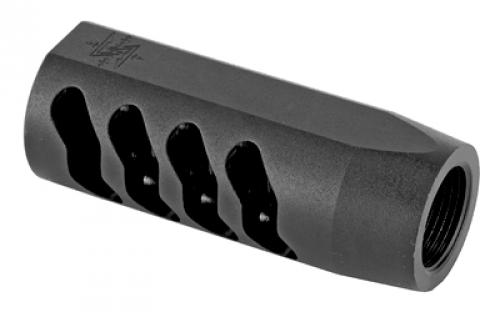 Seekins Precision AR ATC Muzzle Brake, 223 Rem/556NATO, Melonited Black Finish, 1/2X28 Threads 11510035