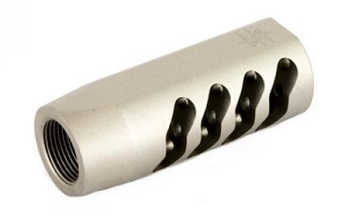 Seekins Precision AR ATC Muzzle Brake, 308 Win/762NATO, Bead Blasted Stainless Finish, 5/8X24 11510037