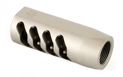 Seekins Precision AR ATC Muzzle Brake, 308 Win/762NATO, Bead Blasted Stainless Finish, 5/8X24 11510037