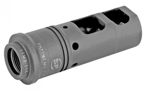Surefire SOCOM, Muzzle Brake/Suppressor Adapter, 556NATO, 1/2X28, Black SFMB-556-1/2-28