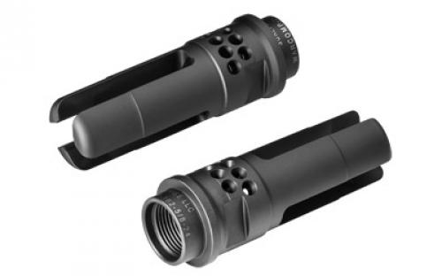 Surefire Warcomp, Flash Hider/Suppressor Adapter, 7.62MM, 5/8X24, Black Finish WARCOMP-762-5/8-24