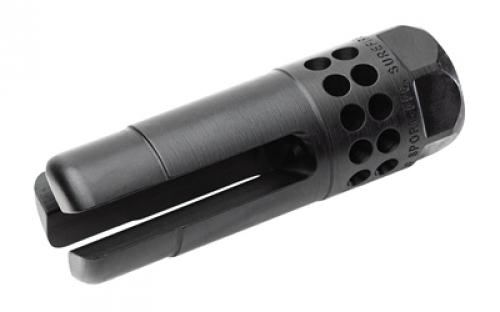 Surefire WARCOMP SPORT, Flash Hider, 308 Winchester/762NATO, 5/8x24, DLC Finish, Black WARCOMP-SPORT-762-5-8-24