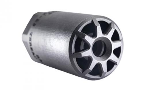 Sharps Bros. Badlands, Blast Deflector, .223 Through .354 Caliber, Nitride Finish, Black, Fits 5/8X24" Thread Patterns SHRPBAD02