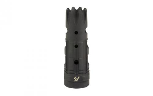 Strike Industries Triple Crown, Compensator, 223 Remington/556NATO, 1/2x28, Black SI-TC-Comp-223-5.56