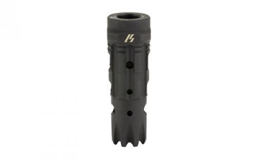 Strike Industries Triple Crown, Compensator, 223 Remington/556NATO, 1/2x28, Black SI-TC-Comp-223-5.56