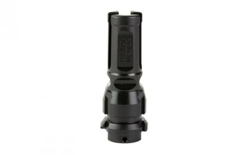 Sons of Liberty Gun Works NOX, Flash Hider, 223 Remington/556NATO, Nitride Finish, Black, 1/2X28, Fits Dead Air Armament Suppressors and KeyMount Accessories, 9 Ports, Includes Timing Shims NOX9-556