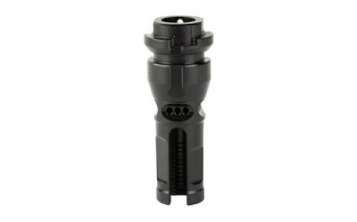 Sons of Liberty Gun Works NOX, Flash Hider, 223 Remington/556NATO, Nitride Finish, Black, 1/2X28, Fits Dead Air Armament Suppressors and KeyMount Accessories, 9 Ports, Includes Timing Shims NOX9-556