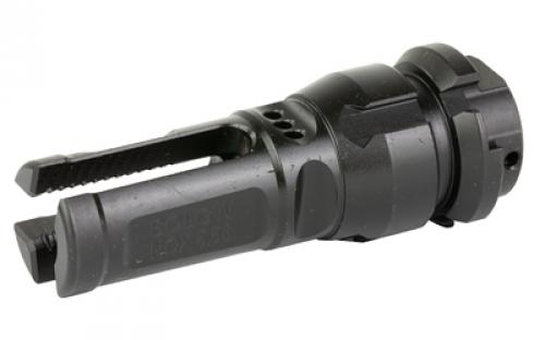 Sons of Liberty Gun Works NOX, Flash Hider, 223 Remington/556NATO, Nitride Finish, Black, 1/2X28, Fits Dead Air Armament Suppressors and KeyMount Accessories, 9 Ports, Includes Timing Shims NOX9-556
